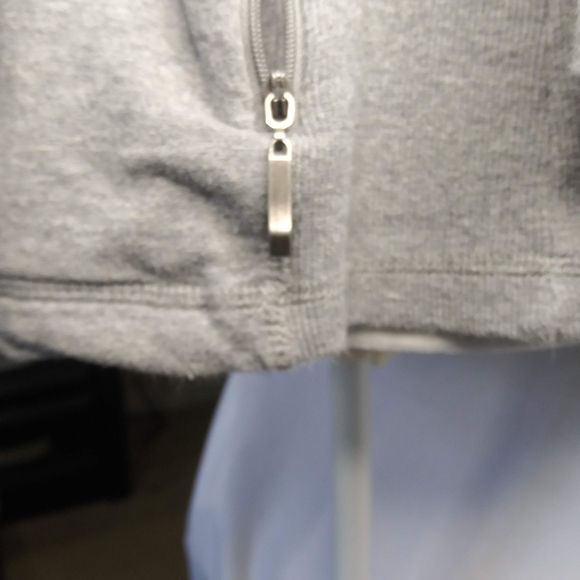 Grey 3/4 Sleeve Jacket Size Large - Picture 7 of 9